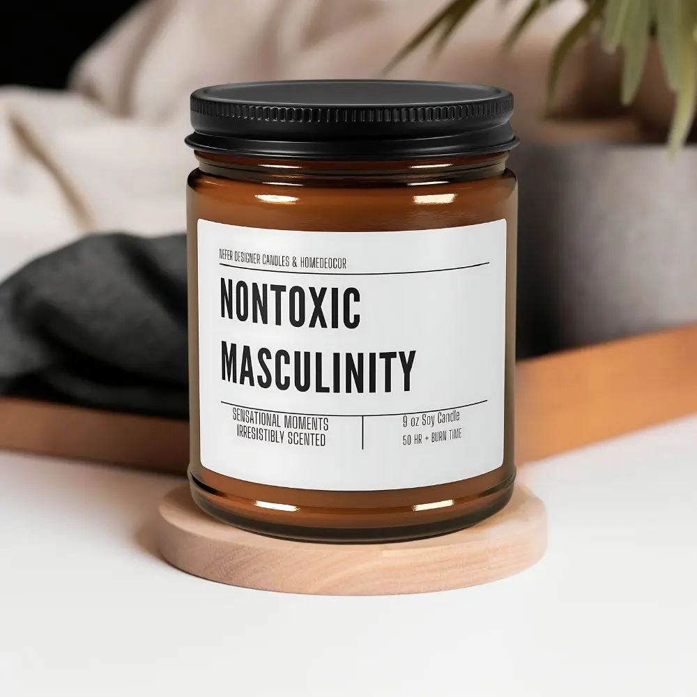 NonToxic Masculinity | Laughing Light Candle Collection