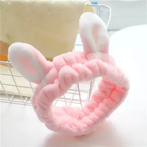 Cute Rabbit Hair Tie, Headbands, Facial Cleansing, Makeup Accessory, Mask Holder, Hair Organizer, Keep Your Hair Neat and Tidy, For Girls