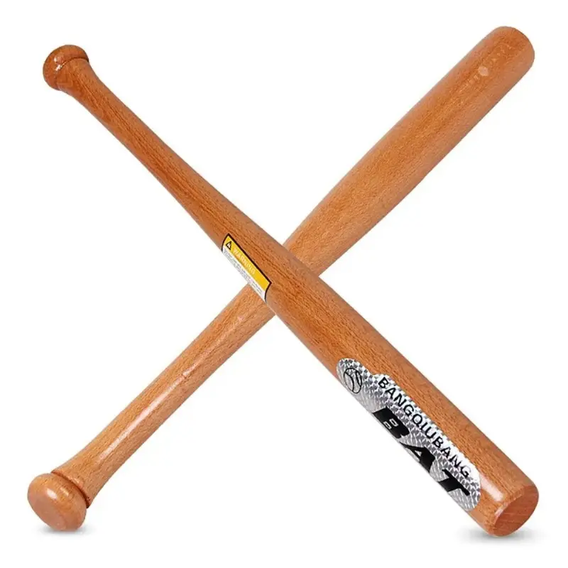 Solid Wood Baseball Bat Softball Baseball Outdoor Sports Fitness Equipment Training Competition Wooden Bat
