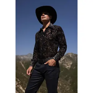 Valluto Paisley Long Sleeve Shirt