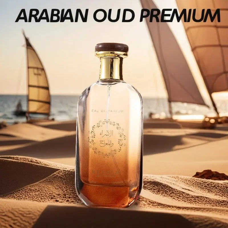 Men's Alcohol-Free Arabian EDP Fragrance - 3.4 FL OZ Long-Lasting Daily Wear Dubai Cologne, Elegant Scent, All Seasons, Christmas Gift, Contains Neither Alcohol, Unisex Suitable