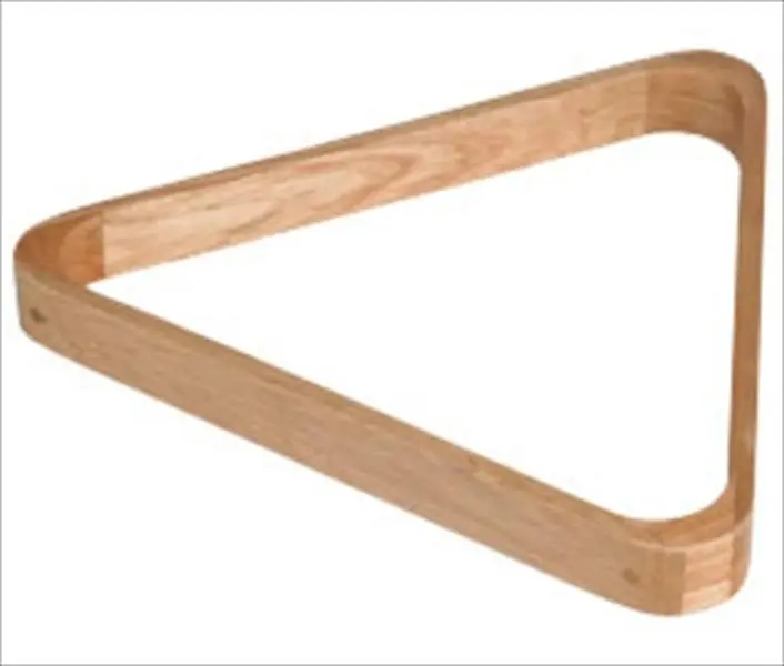 212 MAIN Action Wooden Snooker Triangle, Classic Billiard Accessory Rack for Snooker and Standard Pool Games, Billiard Accessories, Made For Snooker Balls