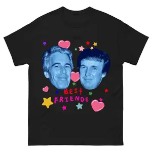 Best Friends  Retro American T-Shirt
