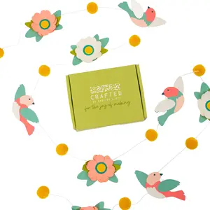 Bird & Bloom DIY Craft Kit Garland