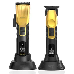 Supreme Trimmer 2Spee 2-in-1 Beard Trimmer & Hair Clipper Combo | Cordless,Lightweight Comfort Handle barber set