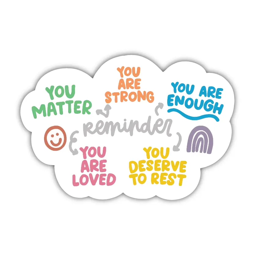 Affirmation Cloud Sticker