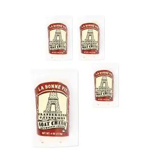 La Bonne Vie Cranberry Cinnamon Goat Cheese (4-Pack, 4 oz) – Sweet & Tangy Holiday Favorite