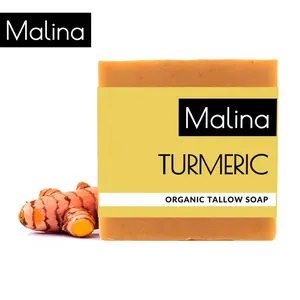 Malina Organic Turmeric Tallow Soap