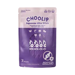 Choolip Squeeze Vita Stick Joints – Mobility & Joint Support for Dogs & Cats (Flexible, Active Pets, 7 Sticks)