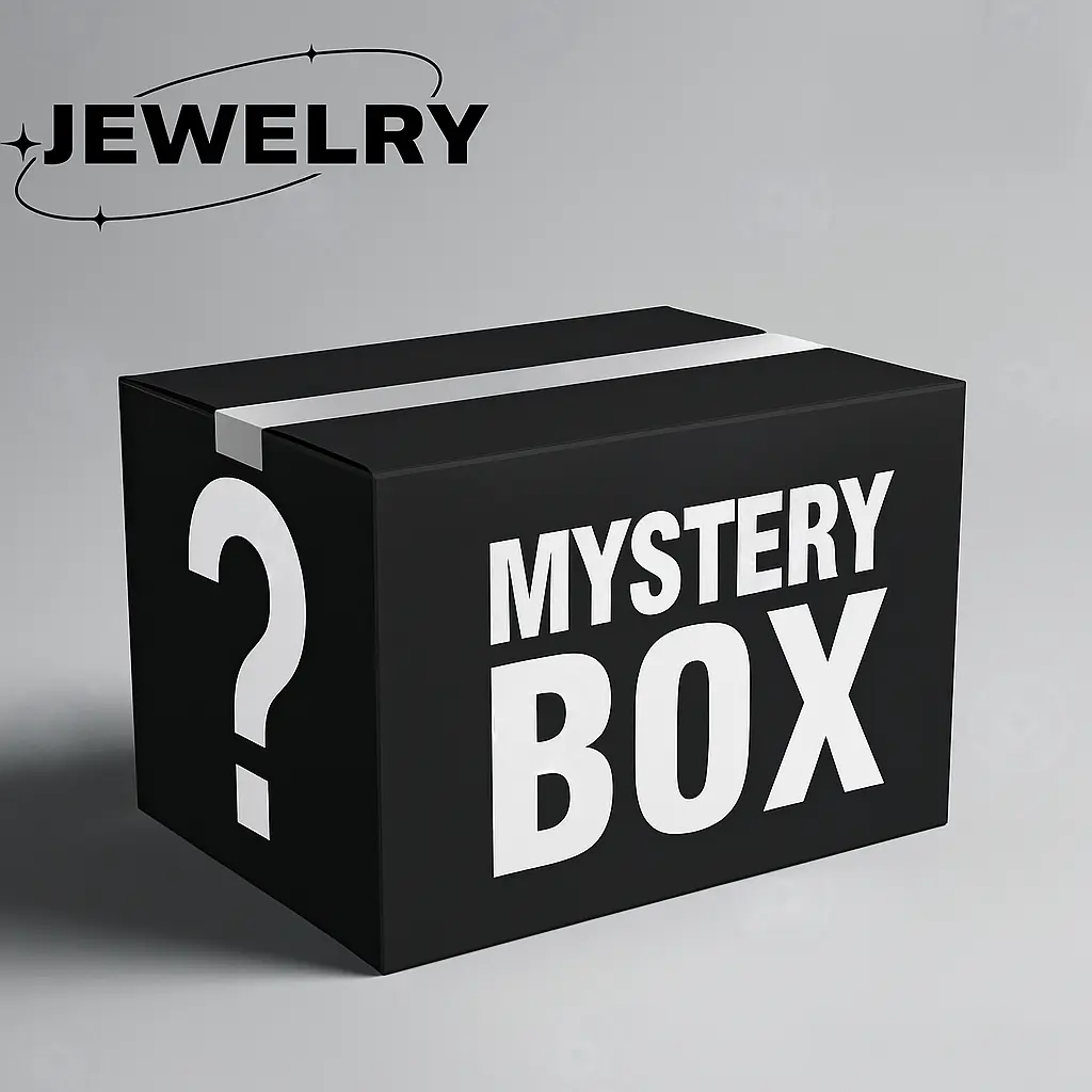Mystery Jewelry Box – Featuring 10 best-selling items from major platforms | Random combination of necklace, earrings, ring, and bracelet | Fashion Jewelry | Mystery Box Challenge r