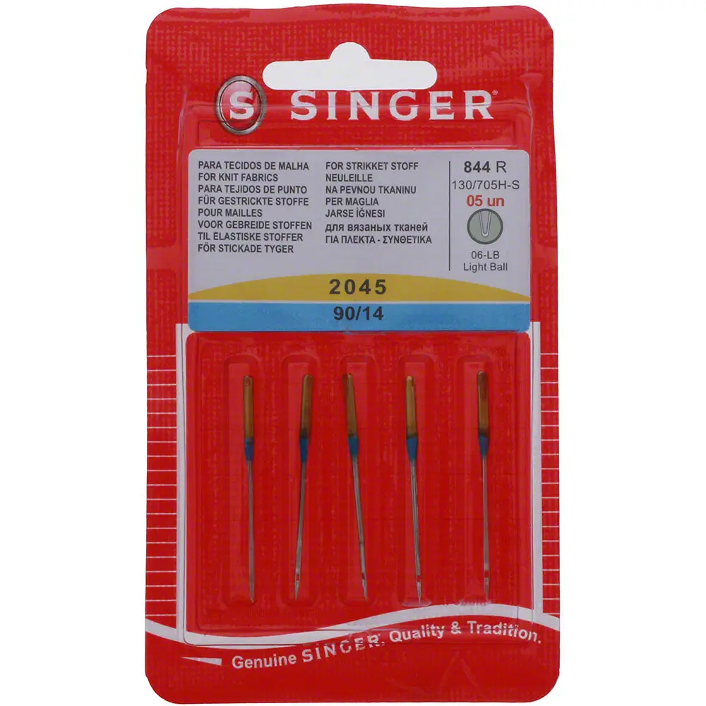 Ball Point Needles, Singer Type 2045 (5pk) Ball Point Needles, Singer Type 2045 (5pk)