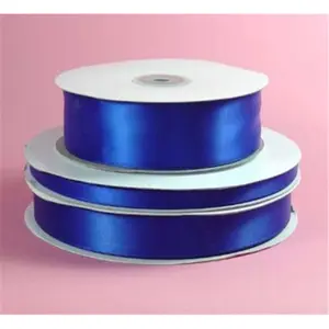 212 MAIN 1.5 in. Single-Face Satin Ribbon, 50 yd Deep Blue Washable Ribbon - Home Supplies, Festive Supplies, Graduation Gift Idea