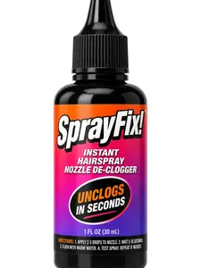 SprayFix! Hairspray Nozzle Unclogger — Instant Spray Restorer, Works in Seconds, No Disassembly (1 oz)