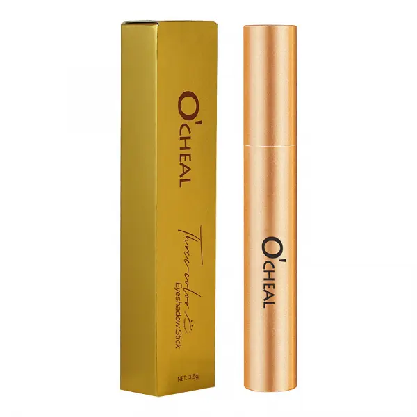 Eyeshadow Stick, 3-in-1 Multi-Tonal Gradient Shade, Creamy & Pigmented Formula with Matte & Shimmer Finishes for Quick Everyday Makeup, Shimmer Eyeshadow, Pigmented Eyeshadow