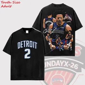 [X-26] Cade Cunningham 'Motor Cade' 2 For Pistons Nation High-Quality 100% Cotton T-Shirt (Made In US), Detroit Basketball Fans Hooper Shirt, Game Day Outfits, Gift For Basketball Fans, Basketball Graphic Tee