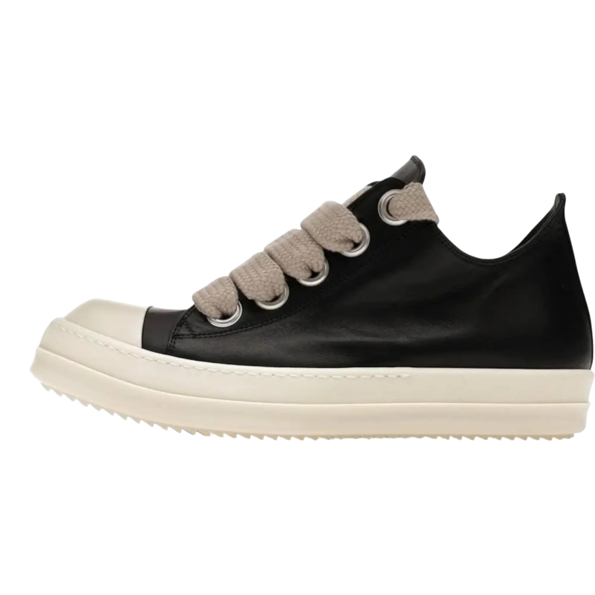 1290486 Rick Owens Concordians Jumbo Laced Black/Milk Sneakers