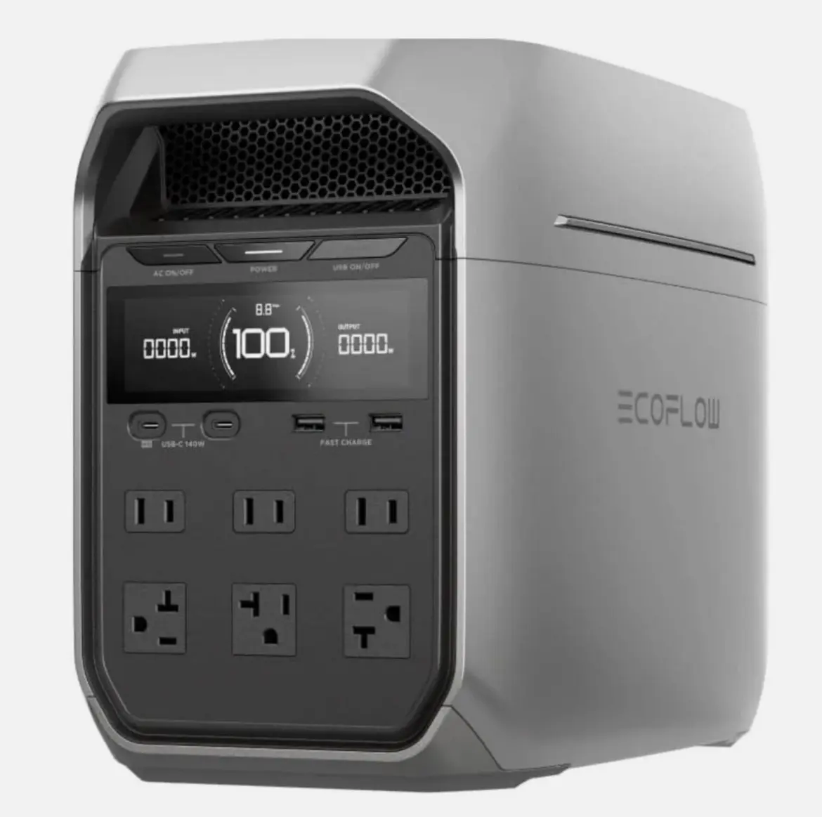EcoFlow DELTA 3 Plus Portable Power Station 1024Wh 1800W AC Output