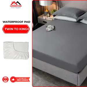 Ultimate Quilted Waterproof Mattress Protector - Breathable & Noiseless Fitted Bed Cover, Hypoallergenic Anti-Dust Mite Deep Pocket Pad