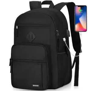 15.6 inch laptop backpack, USB charging backpack, water resistant school bag, lunch bag pocket backpack, school bookbag for girls, school bookbag for boys, college backpack, travel work backpack