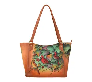 Anushcka Painted Leather Large Tote