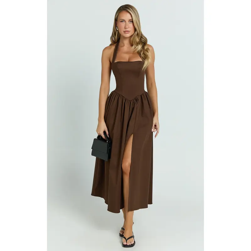 knee length dresses for ladies Shay Printed Pattern