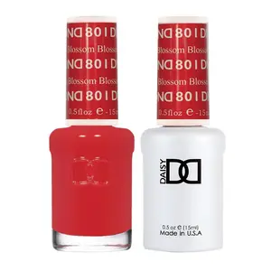 DND Duo Color From 801-899, UV/LED GelPolish and Air Dry Nail Lacquer, Matching Chip-Free Polish Duo, 0.5 Fl Oz Each