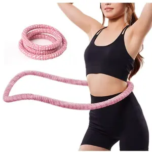 Hula hoop for abdomen tightening, weighted for weight loss, waist-friendly, for women to slim the belly, reduce the lower abdomen, spring soft-body hula hoop for fitness and slimming