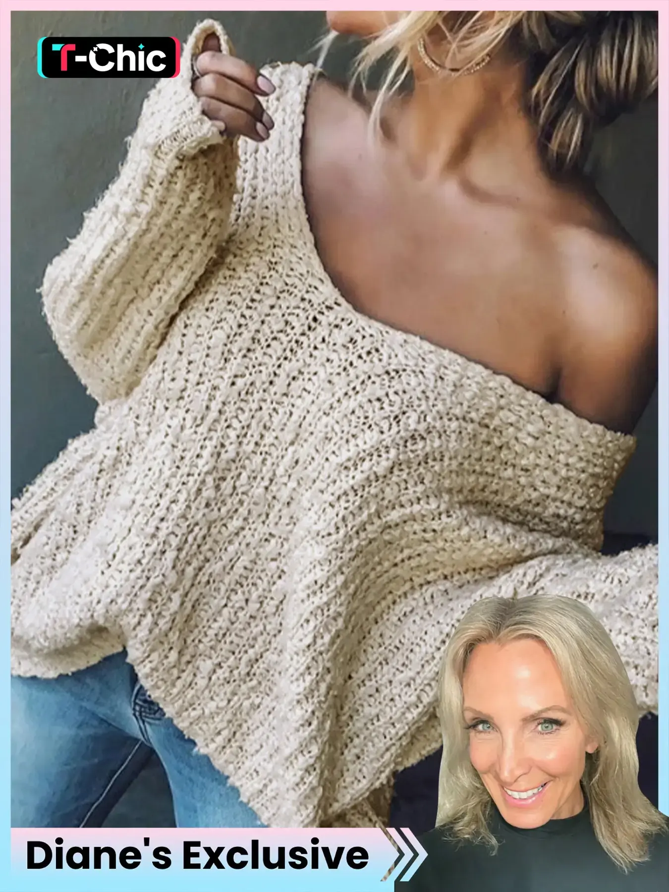 [XXX's Exclusive] Women's Basic Solid Drop Shoulder V Neck Fitted Sweater, Casual Long Sleeve Jumper for Spring & Fall, Fashion Women's Knitwear Tops for Daily Wear, Womenswear, Fabric, Garment