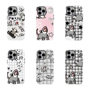 Possum Party Phone Case – Carry the Cuteness Everywhere,PBT+TPU Dual - Layer Drop - Resistant Case for iPhone 17/16/15/14/13/12/11 ProMax Plus for Samsung phones,an excellent gift for friend or fans.