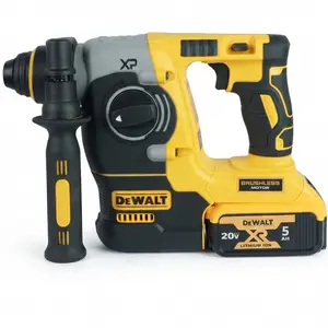 DeWalt DCH273 20V Brushless SDS Plus Kit, 2.1J Tool with Battery & Charger, for 24mm Concrete Holes, High Torque Electric Impact Wrench,Cordless Brushless Impact Drill