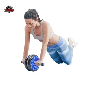 AB Wheel for Abdominal Training – Compact Gym Equipment for Home Workouts, Great for Core and AB Exercises TikTokShopBacktoSchool，tummy exercise equipment