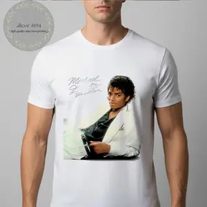 Michael Movie 2026 Michael Jackson Thriller Album Unisex T Shirt Vintage 90s Style Unisex Tee, Retro Music Fan Gifts