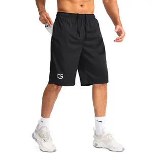 G Gradual Men's Basketball Shorts with Zipper Pockets Lightweight Quick Dry 11" Long Workout Shorts for Men Athletic Gym SummerVibes #TikTokShopStockUp