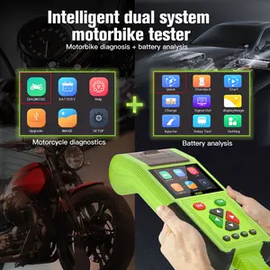 TopDiag M200 Motorcycle Scanner OBD Diagnostic Tool Code Reader & Battery Tester for Bikes Summervibes