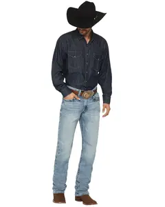 Ariat Men's Men'S M2 Stirling Light Wash Relaxed Fit Stretch Bootcut - 10020942