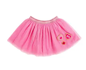 Heart Patch Valentines Day Tutu