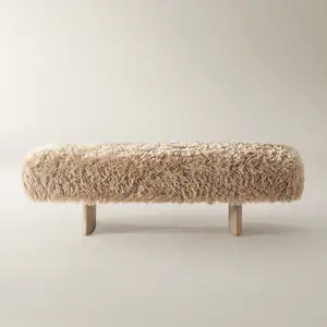 Z Gallerie Micah Bench Upholstered Stool Cushioned Stool Footstool