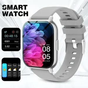 Smart Watch with 1.81-Inch HD Display – Wireless Calling/Dialing, Alarm/Message Notifications, Fitness Tracking, Music Control. Unisex Design, Compatible with Android & iOS