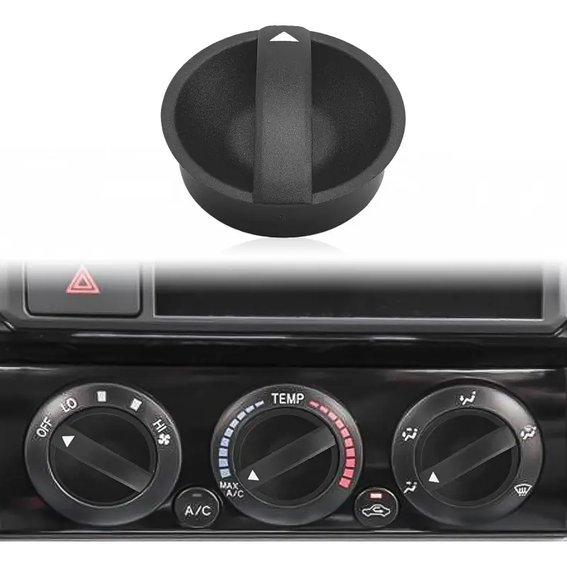Compatible with 2005-2015 Toyota Tacoma HVAC Heater Control Knob A/C Air Conditioning Control Switch Knob Button Replace 55905-0C010, 559050C010 A/C Knob