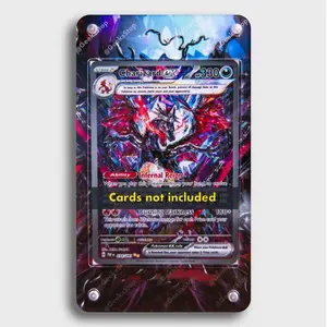 Charizard ex Shiny Extended Art Custom Acrylic Card Holder Display Case