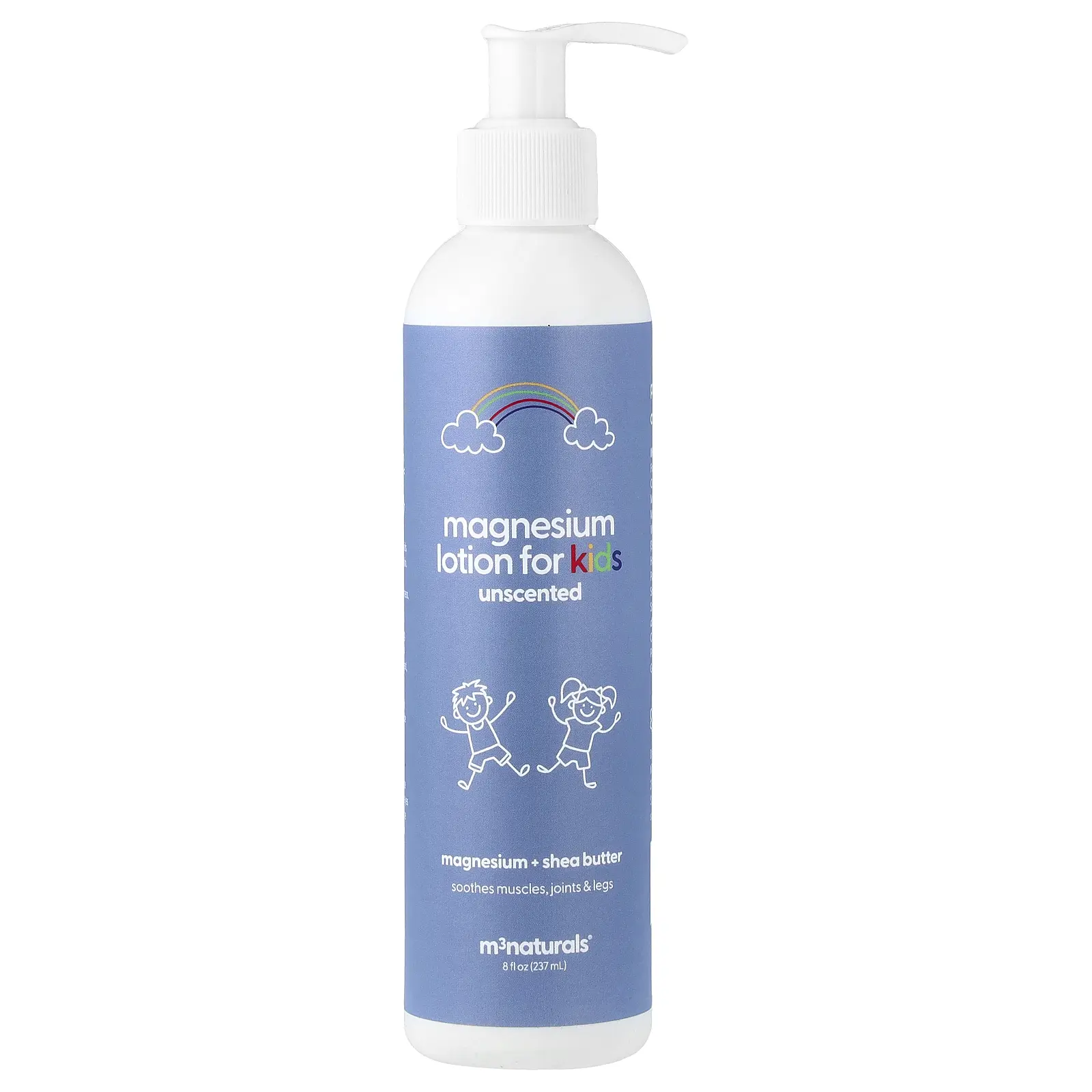 M3 Magnesium Lotion For Kids, Unscented, 8 fl oz (237 ml)