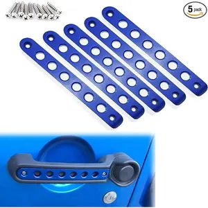 Side Door Handle Inserts Cover Trim Fits for Jeep Wrangler Accessories JK JKU Liberty Sahara