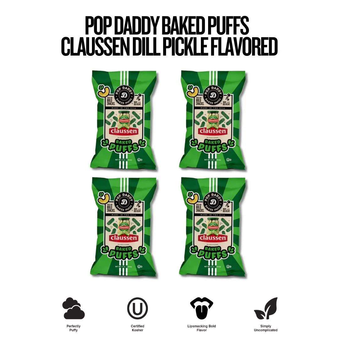 Baked Puffs 4-Packs - 4 Flavor Options, Crunchy Corn Snack, Gluten-Free Friendly, Kosher Certified
