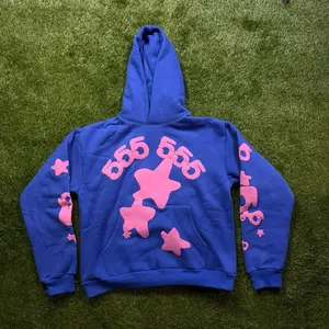 SP5DER HOODIE BLUE 555 HOODIE