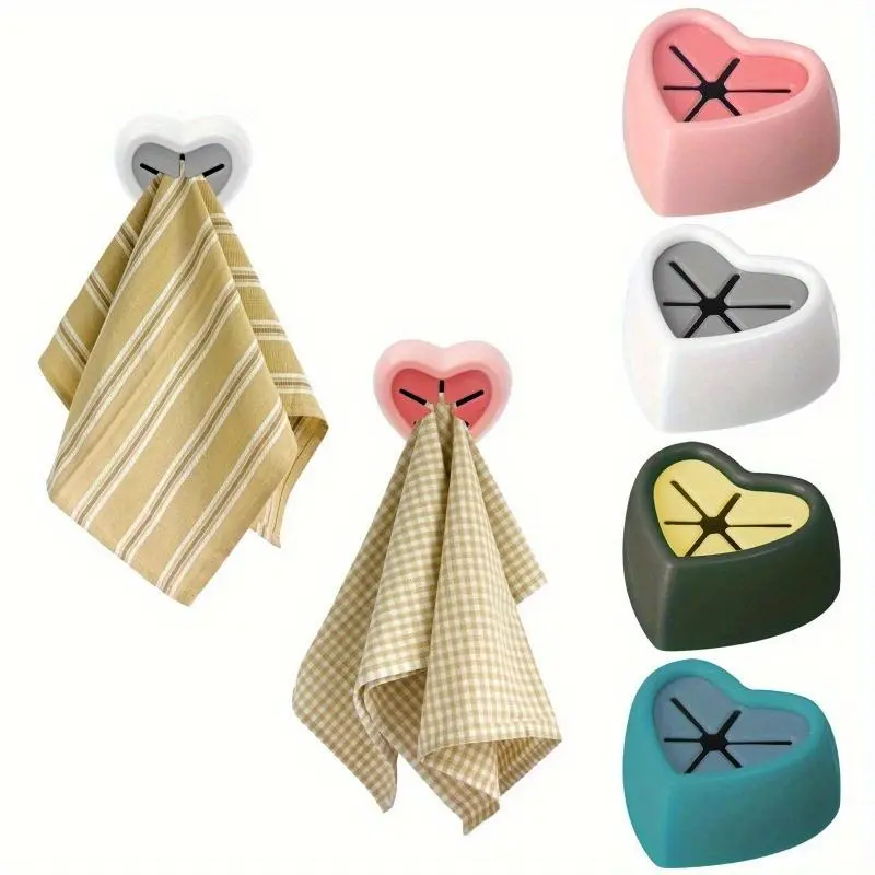 4-Pack Self-Adhesive Push Hooks for RV Kitchens, No-Drill Towel Hooks for Campers and Travel Trailers, Rv Kitchen