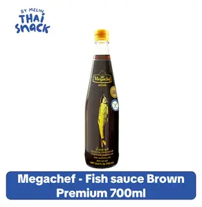 MEGACHEF Premium Brown Fish Sauce, 700ml Sauce Packets, Ideal for Dip, Chicken Marinade, Rich Flavor, Ambient Temperature Storage, Chickenmarinade