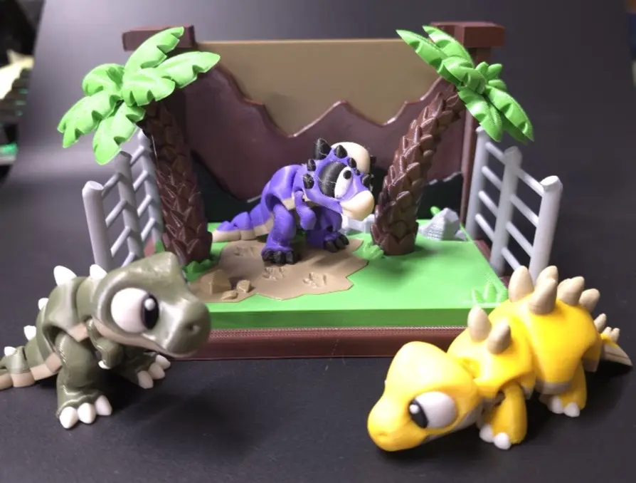 Dinosaur Enclosure - 3D Printed