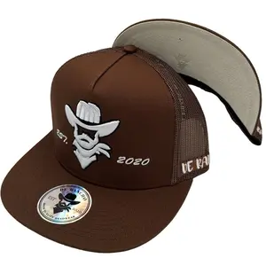 De Rancho Cactcus Hat (Brown/White) DR045