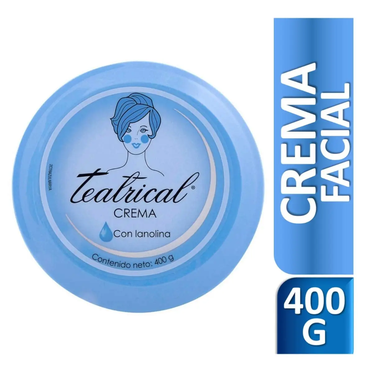 TEATRICAL Cream with Lanonin (400g) CREMA CORPORAL CON LANOLINA 400 gr