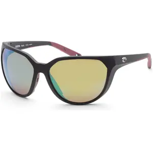 Costa del Mar Women's Mayfly 58mm Matte Black Polarized Sunglasses 6S9110-911002-58